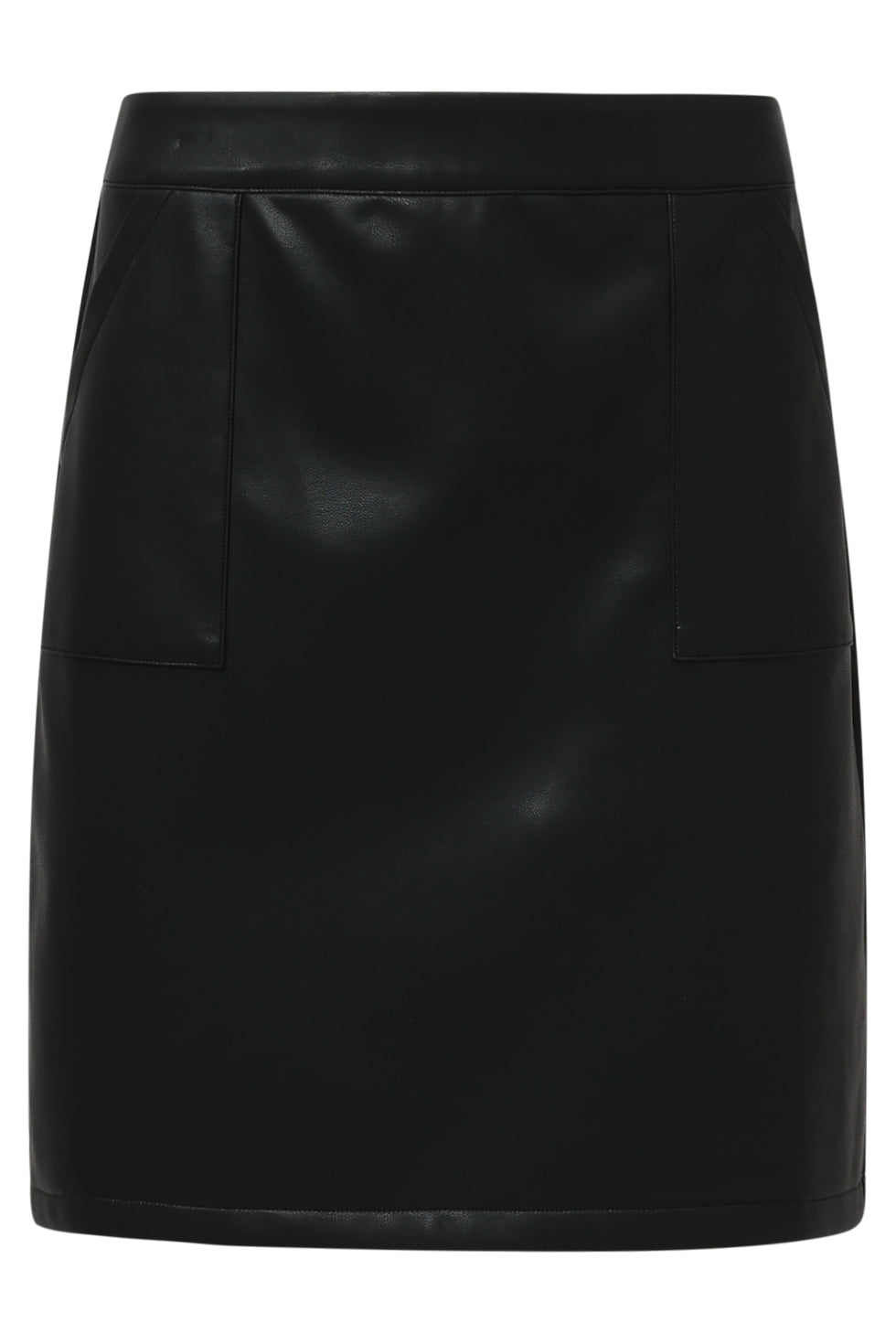Damespu Getailleerde Rok | Black