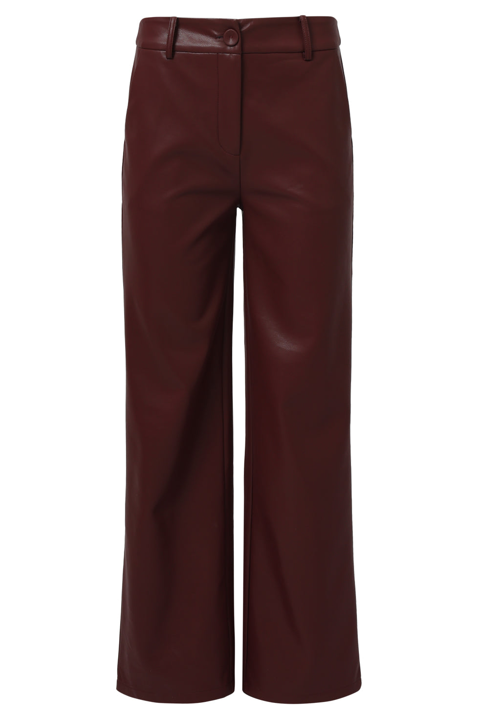 Damespu Wijde Broek | Bordeaux