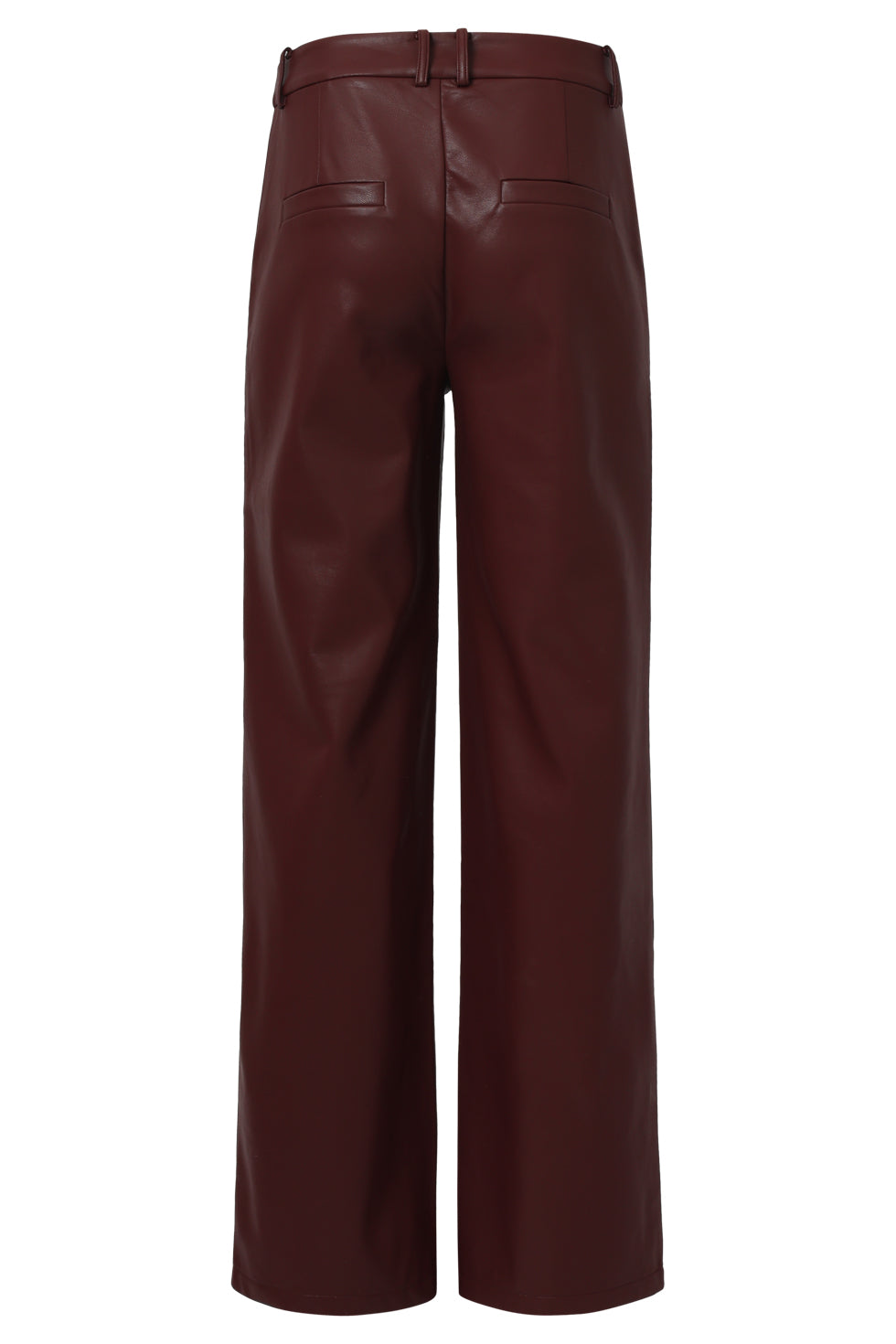 Damespu Wijde Broek | Bordeaux