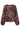 Doorgeknoopte Blouse met Grafische Bloemenprint in Bruin en Crème | Brown - Sand