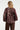 Doorgeknoopte Blouse Met Grafische Bloemenprint In Bruin En Crème | Brown - Sand