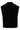 Faux Fur Gilet met Opstaande Kraag | Black