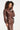 Faux Leather Jurk met Tailleceintuur | Brown