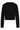 Fijngebreid Vest met Sierknopen | Black