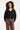 Fijngebreid Vest met Sierknopen | Black