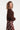 Fluffy Vest met Sierknopen | Brown