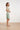 Gebreide Jurk Met Zigzag Print In Groen En Beige | Soft Green - Muticolour