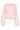 Gebreide Top met V-Hals en Strikdetail | Baby Pink