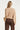 Gebreide Top met V-Hals en Strikdetail | Dark Sand