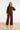 Gebreide Trui Met Subtiel Ajourpatroon | Brown
