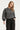 Gebreide Trui Met Golfpatroon | Black - Light Grey