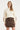 Gebreide Trui met Paillettendetails op de Mouwen | Off White - Bronze