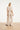 Gestreepte Broek Met Ingeweven Structuur En Elastische Tailleband | Off White - Black