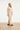 Gestreepte Broek Met Ingeweven Structuur En Elastische Tailleband | Off White - Black