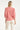 Gestreepte Dames Blouse Met Pofmouwen | Red - White