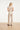 Gestreepte Jumpsuit Met Ingeweven Structuur | Off White - Black
