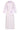 Gestreepte Maxi-jurk met Tailleceintuur | Lilac - White