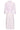 Gestreepte Maxi-jurk met Tailleceintuur | Lilac - White