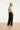 Gestreepte Top Met Ingeweven Structuur En Verstelbare Zoom | Off White - Black