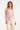 Getailleerde Blouse met Glanseffect | Pink