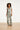 Groene Stretch Jumpsuit Met Bladprint En Ceintuur | Jade - Off White