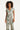 Groene Stretch Jumpsuit Met Bladprint En Ceintuur | Jade - Off White