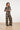 Jumpsuit met een Abstracte Print in Zwart en Beige | Sand - Black