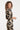 Jumpsuit met een Abstracte Print in Zwart en Beige | Sand - Black