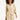 Jurk Met Beige Bloemenprint In Travelstof | Off White - Dark Sand