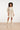 Jurk Met Metallic Glans En Tailleceintuur | Sand