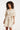 Jurk Met Metallic Glans En Tailleceintuur | Sand