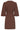 Jurk Met Strikceintuur In Comfortabele Travel Quality | Brown