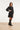 Jurk Met Transparant Jacquarddessin | Black