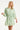 Jurk Met Abstracte Structuurstof | Soft Green
