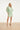 Jurk Met Abstracte Structuurstof | Soft Green