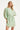 Jurk Met Abstracte Structuurstof | Soft Green