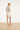 Jurk Met Abstracte Structuurstof | White