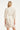 Jurk Met Abstracte Structuurstof | White