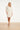 Jurk Met Abstracte Structuurstof | White
