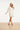 Jurk Met Abstracte Structuurstof | White