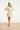 Jurk Met Pailletten En Borduurdetails | Off White - Silver