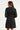 Jurk met transparant jacquarddessin | Black
