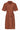 Klassieke Doorknoopjurk Met Korte Mouwen | Brown