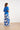 Kobaltblauwe Travel Top Met Korte Mouwen En Ronde Hals | Cobalt