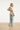 Kobaltblauwe Travel Top Met Korte Mouwen En Ronde Hals | Sand