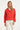 Kort Double-Breasted Trench Coat | Red