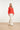 Kort Double-Breasted Trench Coat | Red
