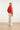Kort Double-Breasted Trench Coat | Red
