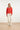 Kort Double-Breasted Trench Coat | Red