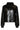 Kort Jack van Glanzend Faux Leather | Black